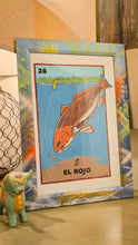 Load image into Gallery viewer, El Rojo Custom Framed Art